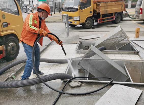 陆河隔油池清理